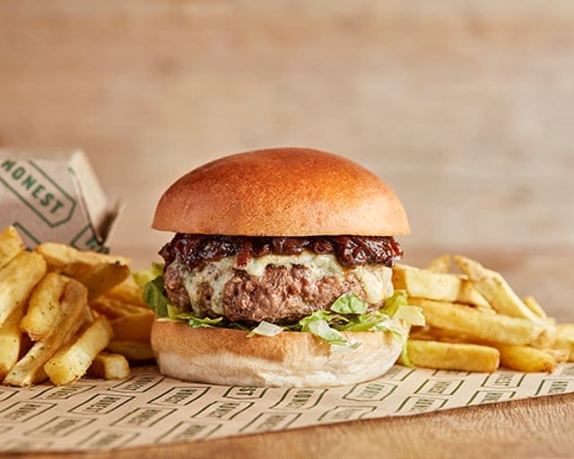 BLUE Cheese Burger
