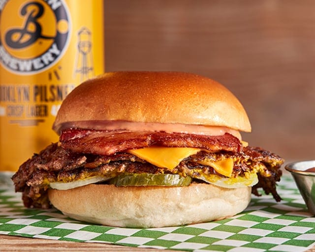 Brixton Smashed Beef Burger