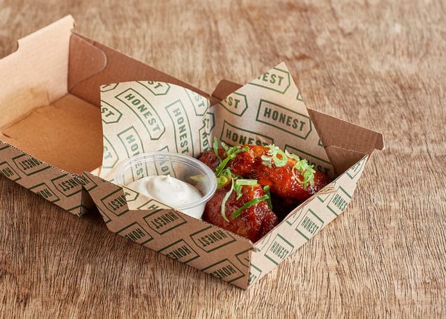 SMALL BBQ Sriracha Wings (H)