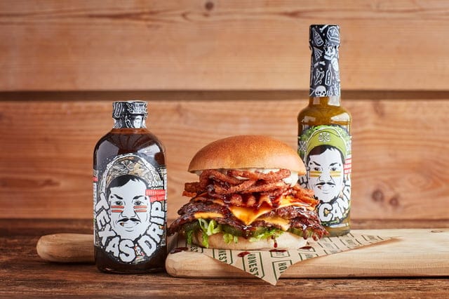 TEXAS BBQ SMASHED BEEF Burger