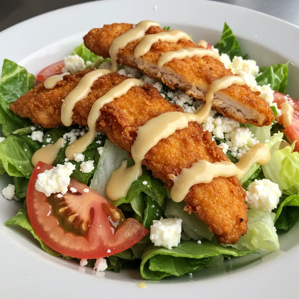 Crispy Chicken Salad