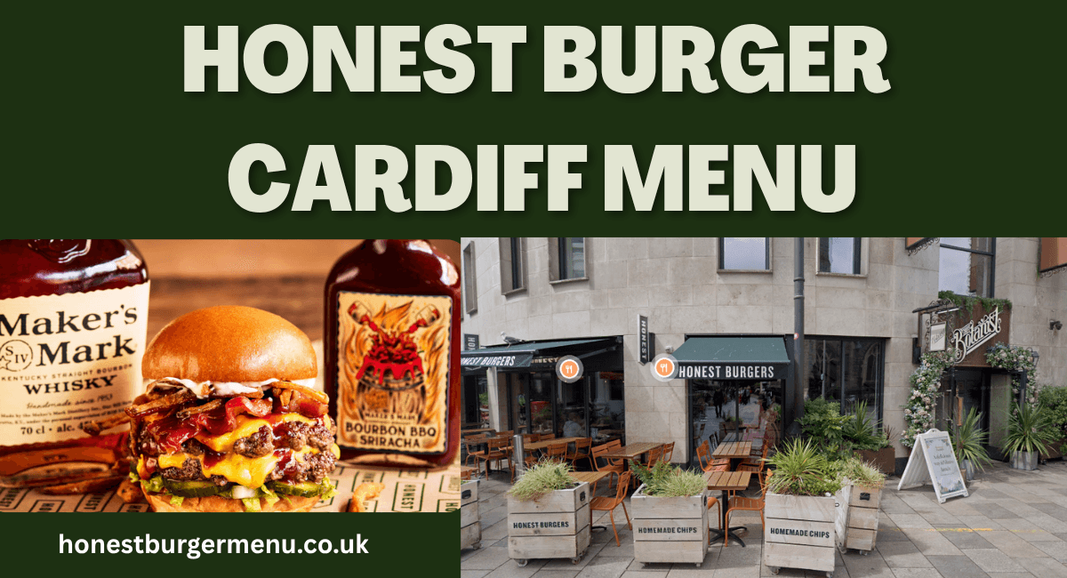 HONEST BURGER Cardiff MENU
