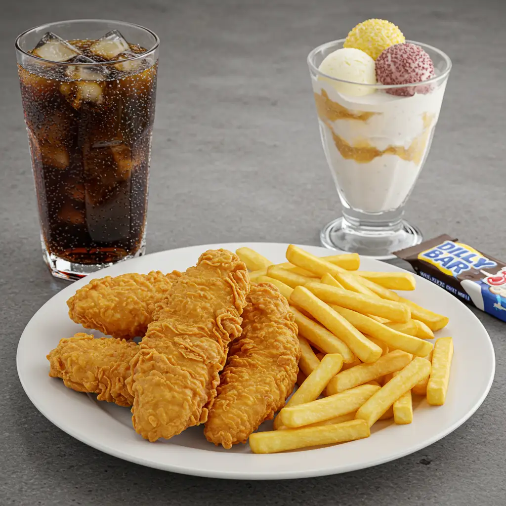 Kids’ Chicken Strip Meal (2-piece)