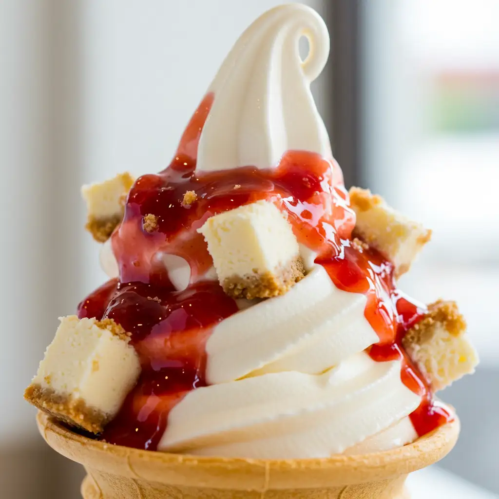 Strawberry Cheesecake Blizzard