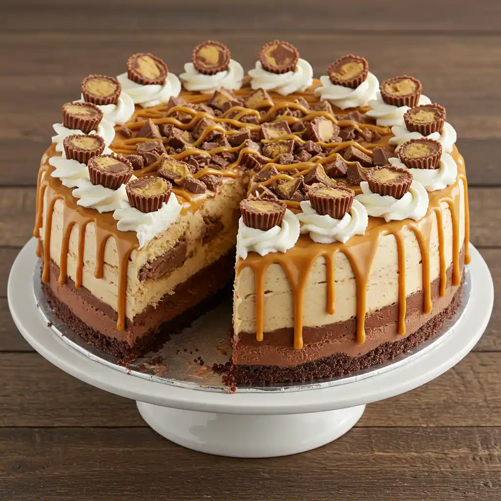 REESE® PEANUT BUTTER CUPS® BLIZZARD® Cake